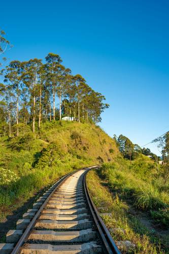 Sri Lanka train track